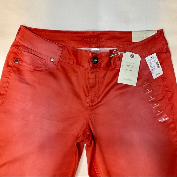 Maurices Pants - Maurices Denim Flex coral pants NWT